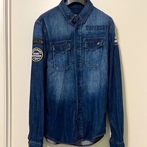 Superdry denim shirt